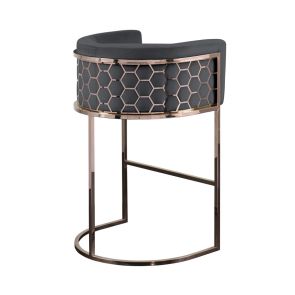 Alveare Counter Stool Copper - Smoke