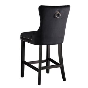 Tabouret de bar Antoinette, noir