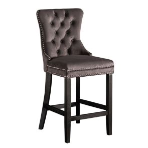 Antoinette Bar stool Smoke Grey