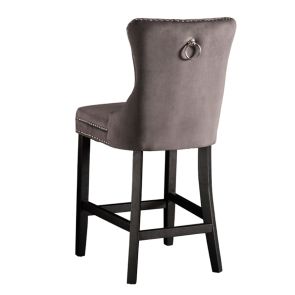 Antoinette Bar stool Smoke Grey