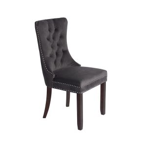 Chaise de salle à manger Antoinette, gris fumée