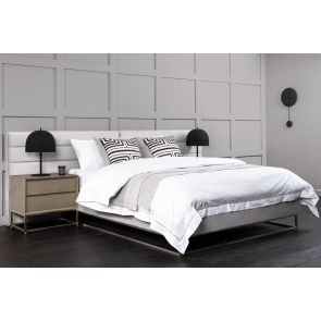 Barbican Bed Silver