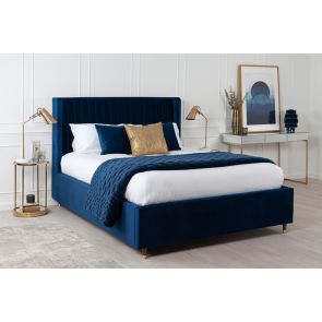 Baxter Bed met opbergruimte Royal Blauw