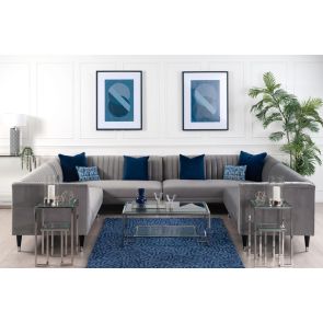 Baxter Super Lounge suite – Dove Grey