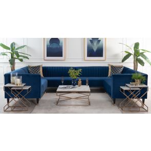 Baxter Super Lounge Bank Navy Blauw