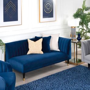 Baxter Daybed Rechterhoek Navy Blauw