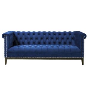 Bergmann Three Seat Sofa - Navy Blue