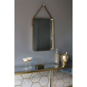 Beron Wall Mirror Brass 