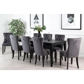 Antoinette Smoke Grey Dining Chair