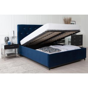 Bonn Bed met opbergruimte - Royal Blauw