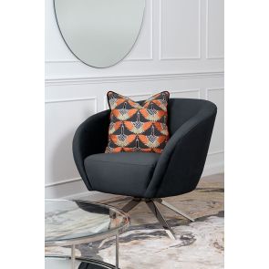 Brodie Swivel Chair -Black