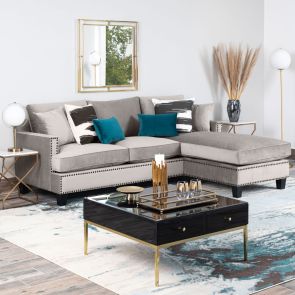 Brunswick Universal Corner Sofa – Dove grey 