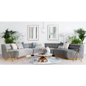 Cooper Sectional Sofa - Dove Grey 