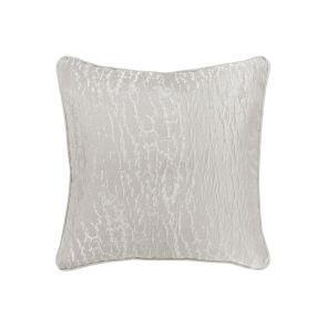 Coussin carré couleur argent CRACKLE