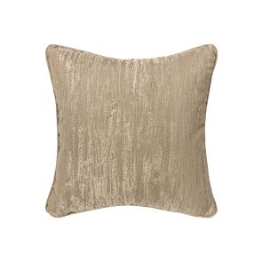 Coussin carré couleur taupe BARK