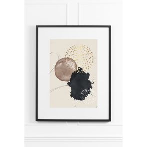 Desert Dust No.1 Wall Art - Black Frame