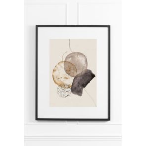 Desert Dust No.2 Wall Art - Black Frame