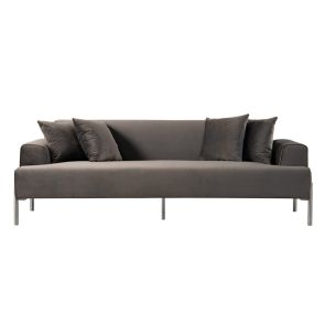 Duke 3-Sitzer Sofa - Karbongrau 