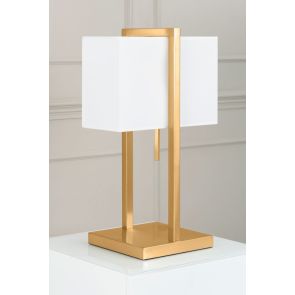 Lampe de table en laiton Ellington