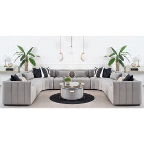 Essen Super Lounge Suite – Dove Grey