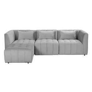 Essen Three Seat Corner Sofa – Dove Grey 