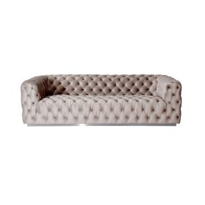 Frankfurt Three Seat Sofa – Taupe