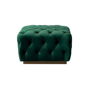 Frankfurt Footstool - Bottle Green