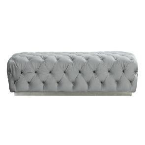 Frankfurt Large Ottoman - Dove Grey