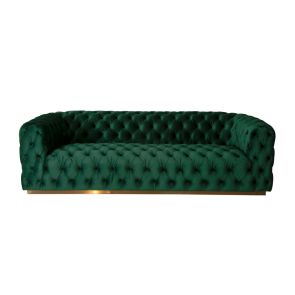 Frankfurt Three Seat Sofa - Bottle Green