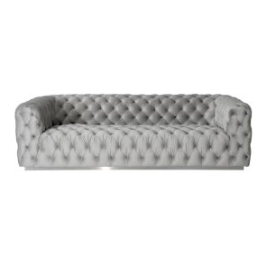 Frankfurt Three Seat Sofa - Dove Grey