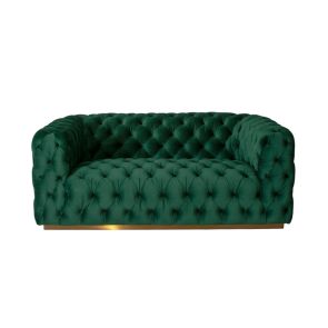 Frankfurt Two Seat Sofa - Bottle Green