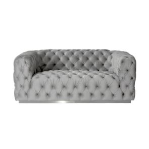 Frankfurt Two Seat Sofa - Dove Grey