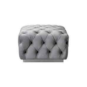 Frankfurt Footstool - Dove Grey