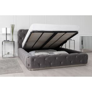 Frankfurt Storage Bed Grey