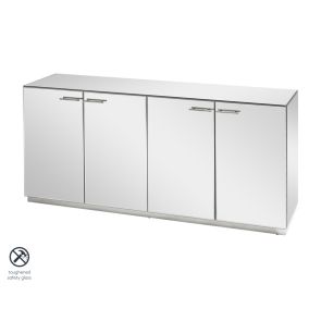 Harper Credenza/Buffet - dettagli in Argento 