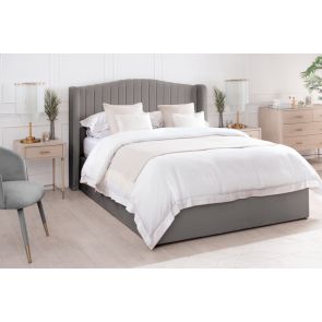 Harrison Storage Bed - Dove Grey