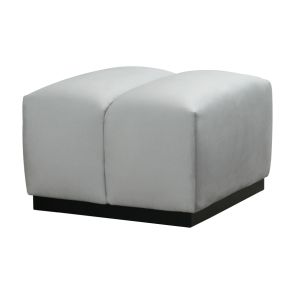 Herbie Footstool - Dove Grey