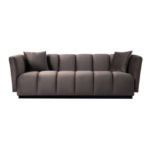 Herbie 3-Sitzer Sofa - Karbongrau