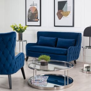 Margonia 2-Sitzer Sofa - Blau