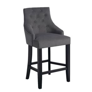 Tabouret de bar Torino - Gris fumé