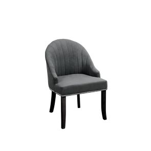 Kariss Smoke Grey Upholstered Chair