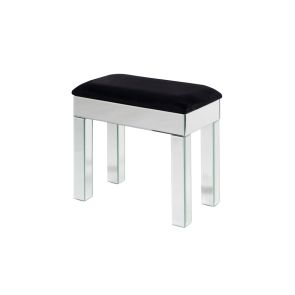 Tabouret en verre miroir Knightsbridge