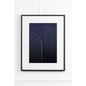 Indigo Arches No.1 - Cornice Nera