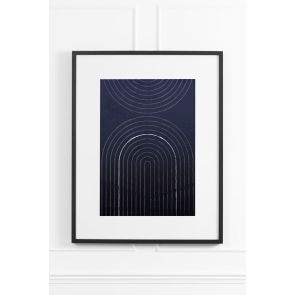 Indigo Arches No.2 - Cornice Nera