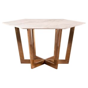 Kronos Brass Dining Table 