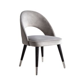 Chaise Rossini, gris colombe