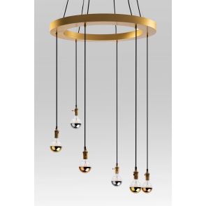 Barrington Chandelier Brass