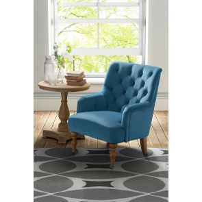 Fauteuil Laterna - bleu de la mer Égée