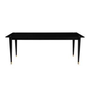 Como Black Dining Table