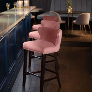 Tabouret de bar Margonia, rose